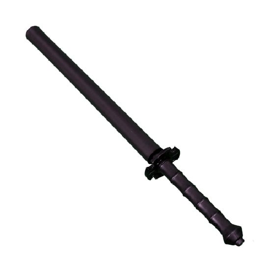 Black Polypropylene Full Contact Foam Padded Chanbara Sword 20" - Click Image to Close
